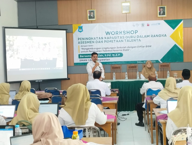 Read more about the article Wujudkan Pendidikan Bermutu, SMAN 1 Gondangwetan Gelar Workshop Pembelajaran Mendalam dan Pemetaan Talenta