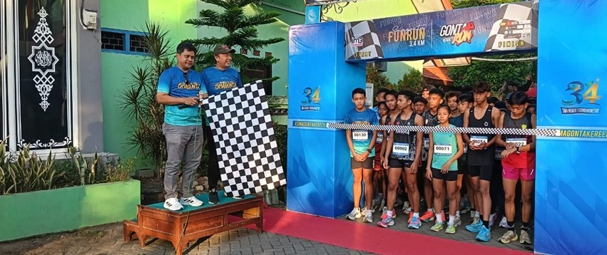 You are currently viewing Rayakan Milad Ke-34 SMAN 1 Gondangwetan Sukses Gelar SMAGONTA Fun Run 2026